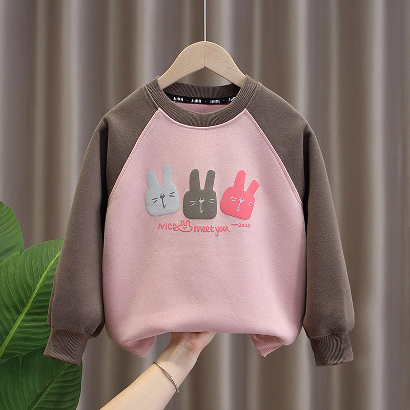 Girls' sweatshirt autumn collection : trendy & stylish long-sleeve tops for little girls - perfect for autumn