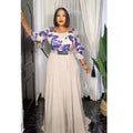 fashionexport africa  plus size hot diamond dress women's new chiffon long skirt with belt