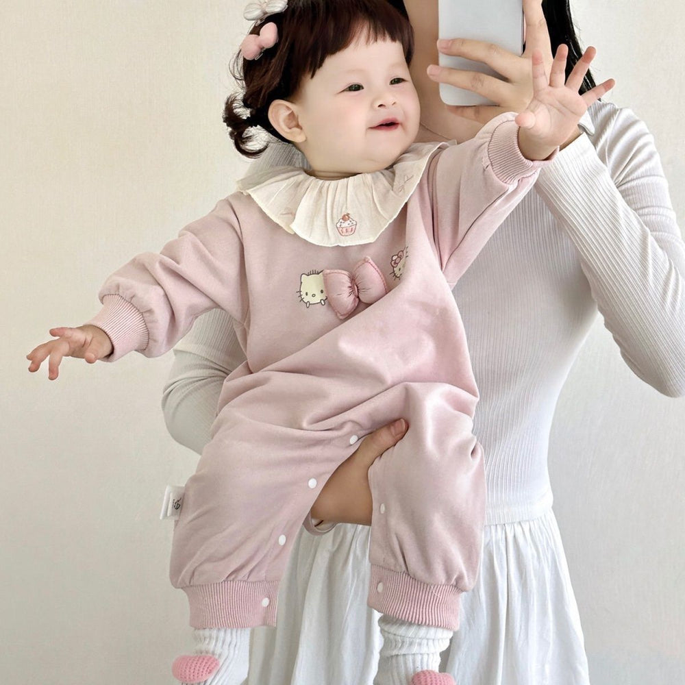 Spring & fall stylelong sleeves jumpsuit baby baby autum clothes monthly age early autum outing clothes autum clothes infant khaki