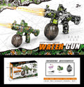 hot-selling water gun launch toy graffiti m416 amazon tk cross-border hot-selling short-spike toy water gun wholesale