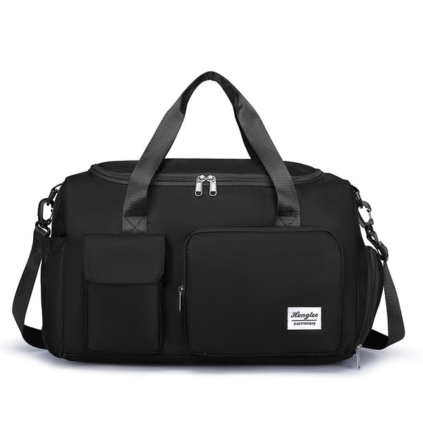 Wholesale large-capacity yoga sports fitness bag Korean version simple shoulder messenger bag fashionable and lightweight travel tote bag