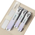 Nail clipper set leather case manicure manicure tool german precision douyin hot style nail clipper nail clipper set
