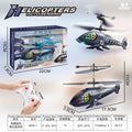 Remote control hovering helicopter with lights - durable, rechargeable airplane for stalls & cross-border sales