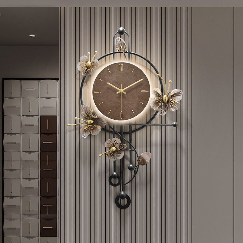 Flying bird collection classy wall clock elegant clock wall hanging living room clock background wall hanging clock 2025 new silent clock