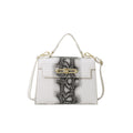 new arrival bag women's fashion crocodile pattern embossed square satchel bag kelly bag elegant shoulder women's crossbody bag