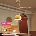 Used japanese retro pendant light - single glass dining table lamp for restaurant, bar, or artistic lighting - high-end style