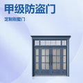Villa entrance double door, security door, entry door, cast aluminum door, anti-theft door, grade a home zinc alloy door