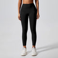 Eco-friendly fabric peach lift running yoga pants - butt lifting, shaping, slimming, tight-fit activewear leggings for fitness and exercise