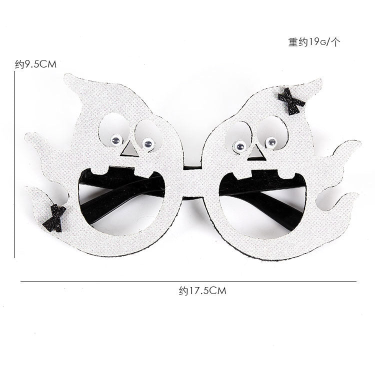 Halloween Pumpkin Glasses Kids Adult Ghost Festival Party Decorations Photo Props Funny Glasses Frames