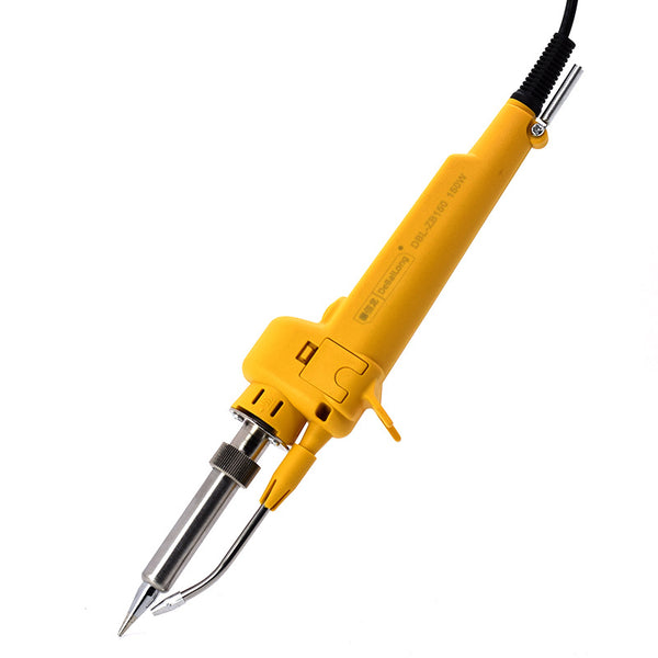 Straight shank dial wheel solder gun Quick spot tin tool solder One-handed operation efficiency High internal heating tin feeding gun Soldering iron
