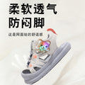 Baby first walker shoes  summer new collection: athletic beach shoes for boys, soft-soled light-up sandals for girls, baby sandals