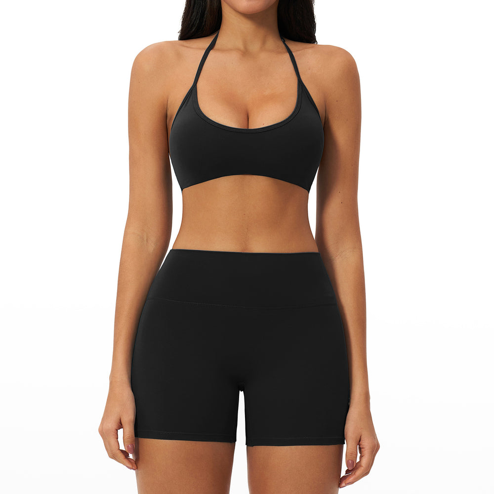 quick-drying yoga clothes suit breathable elastic casual yoga suit seamless running fitness clothes for women 2551