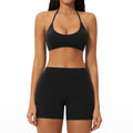 quick-drying yoga clothes suit breathable elastic casual yoga suit seamless running fitness clothes for women 2551