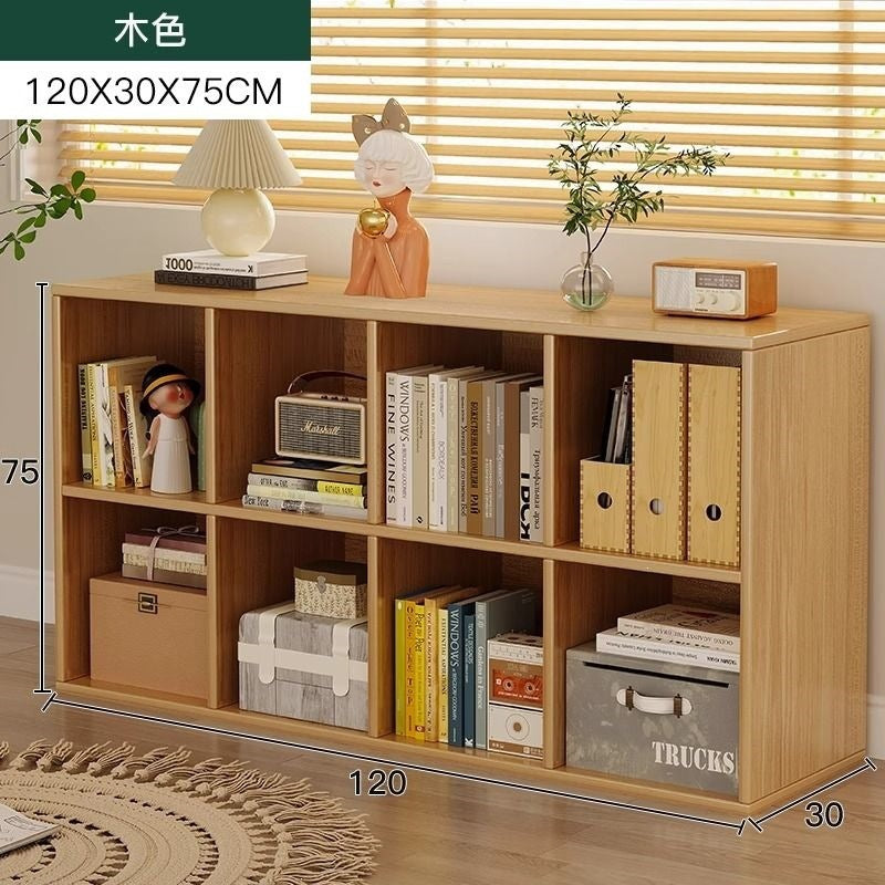 Bookshelf kindergarten reading rack multifunctional simple storage cabinet living room storage cabinet for home floor-standing storage rack