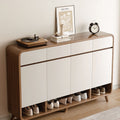 Large capacity shoe cabinet for home use - entryway, hallway, and outdoor console table all-in-one storage - new shoe rack