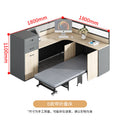 Wood grain color-b type folding bed