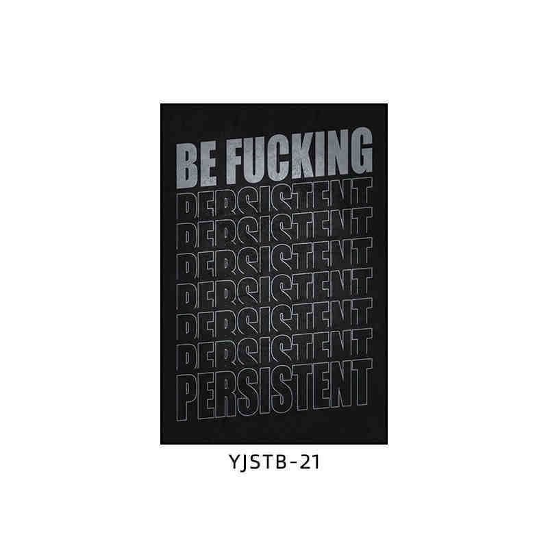 Gym wall decoration painting industrial style black and white sports inspirational poster mural boxing bodybuilding club hanging painting