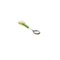 Yellow tulip spoon
