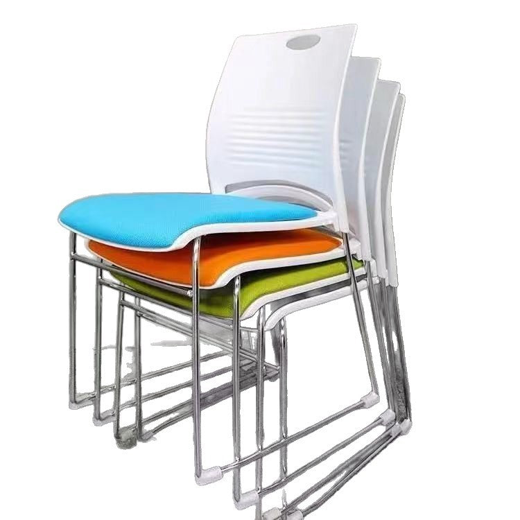 Training chair, conference chair, simple office chair, staff chair, negotiation chair, back chair, solid steel chair, plastic computer chair