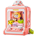 Little rabbit kids claw machine clip doll mini machine small sound and light boys and girls toys gifts fun puzzle