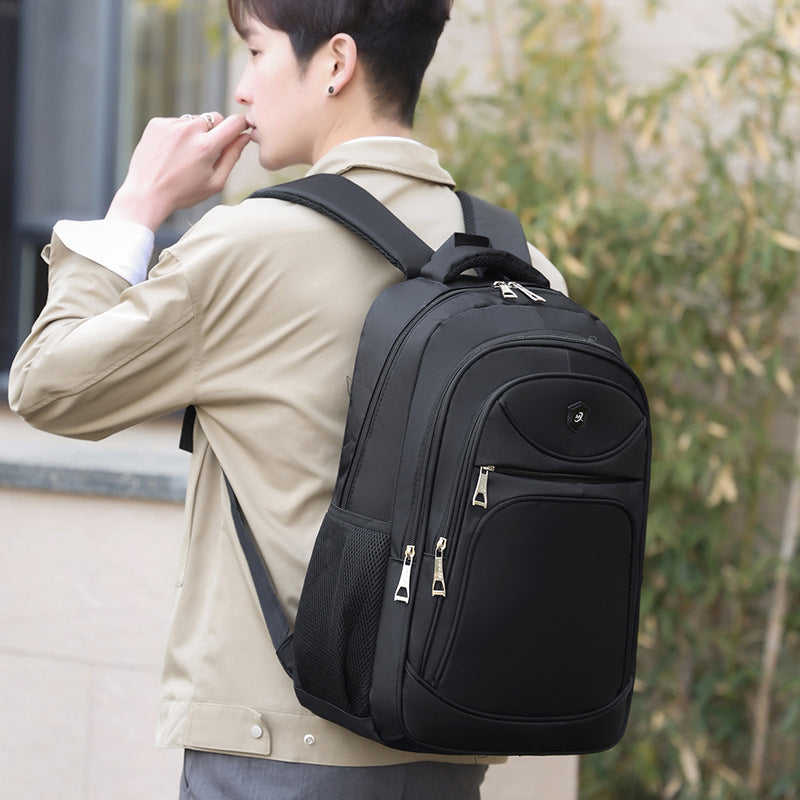 Backpack Spring New Simple and Lightweight Backpack Lightweight School Bag Darong Men's Business Travel Backpack
