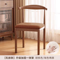 Walnut color | upgraded and reinforced [latex model] brown cotton and linen seat surface