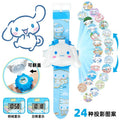 Culuo children's electronic projection watch mi girl children's day gift sanrio melody princess luminous toy