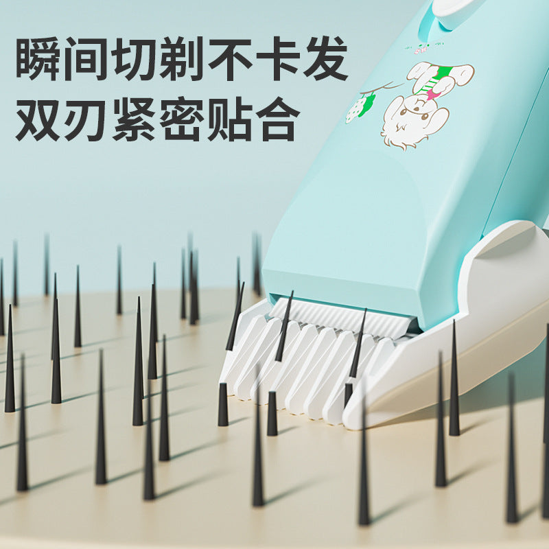 Baby hair clipper - quiet electric trimmer for home use, hair cutting & shaving, portable hair trimmer for newborns & children