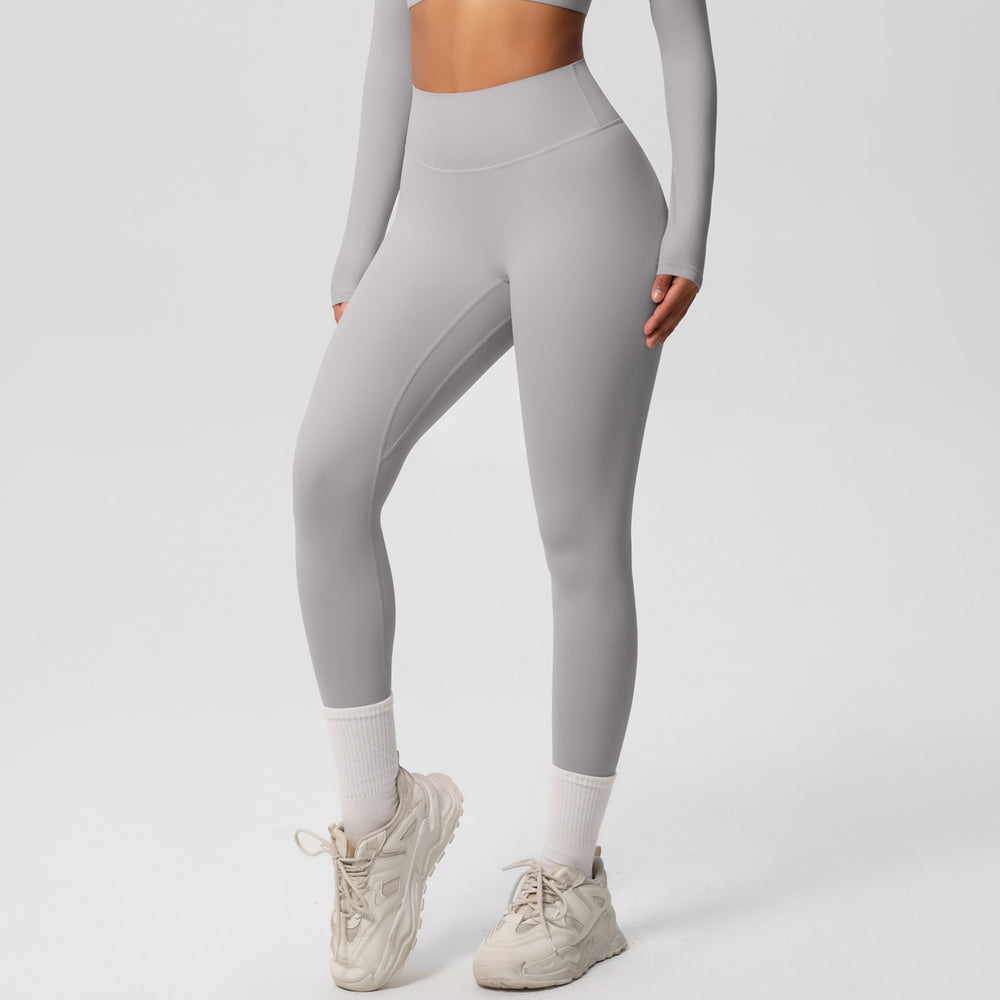 new arrival: women's cloud-soft, quick-dry, brushed fleece yoga set - perfect for fitness, outdoor leisure, and running