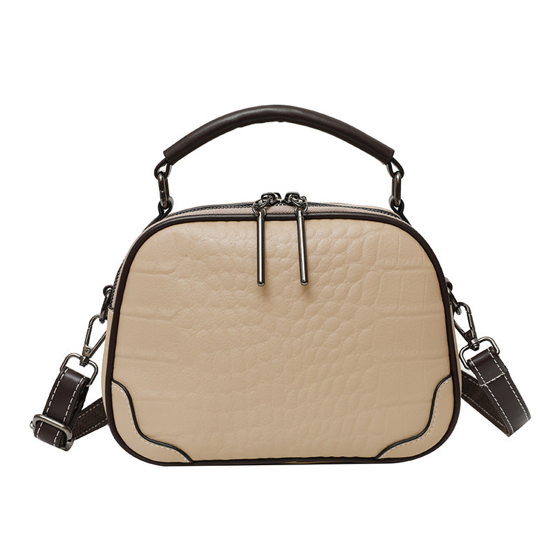 new arrival women's bag satchel bag crocodile pattern women's bag classy sense of fashionniche stylestylish shoulder crossbody bag