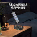 Longweishi dy62 mobile phone holder audio for home smart wireless bluetooth speaker rotate holder five-in-one luminous