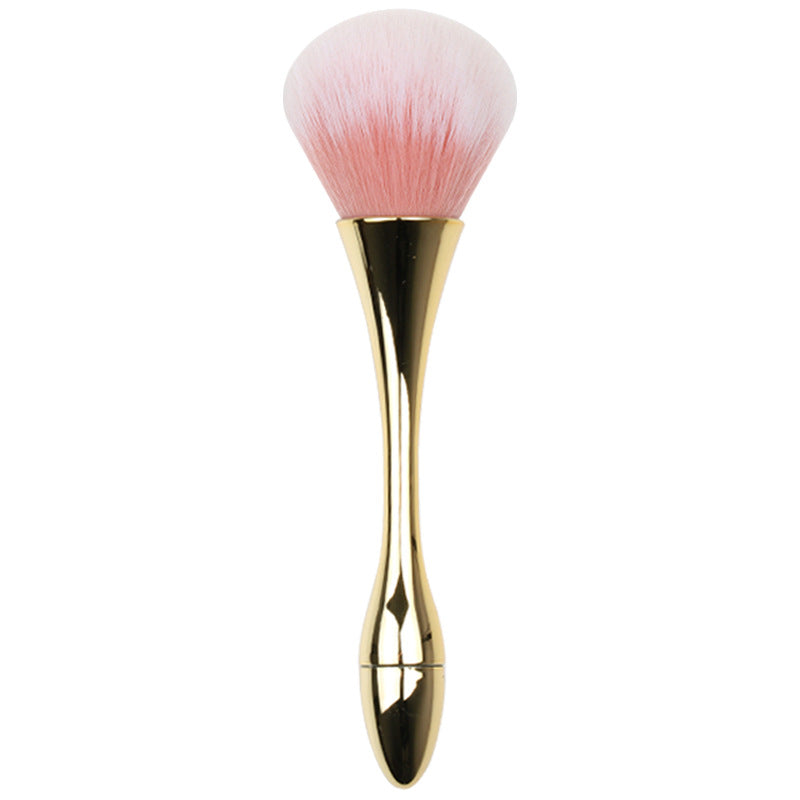 Portable mini makeup brush set - includes foundation, powder, blush, and eyeshadow brushes - all-in-one makeup brush organizer