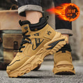 High-top men's shoes winter2025new arrivalfleece-linedheattechthickened cotton shoes sports dad shoes northeast outdoor snow boots