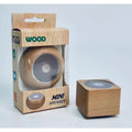 Retro bluetooth speaker - portable, creative gift, mini wireless subwoofer, solid wood small speaker set