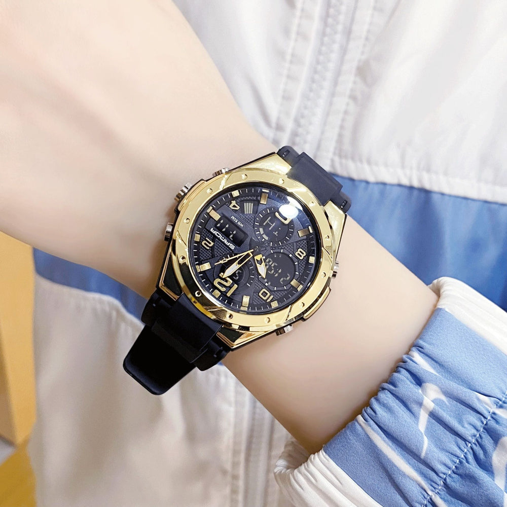 Teen girls' watch - trendy student style, middle & high school, kids' sports watch, luminous, waterproof, multifunctional electronic watch for girls