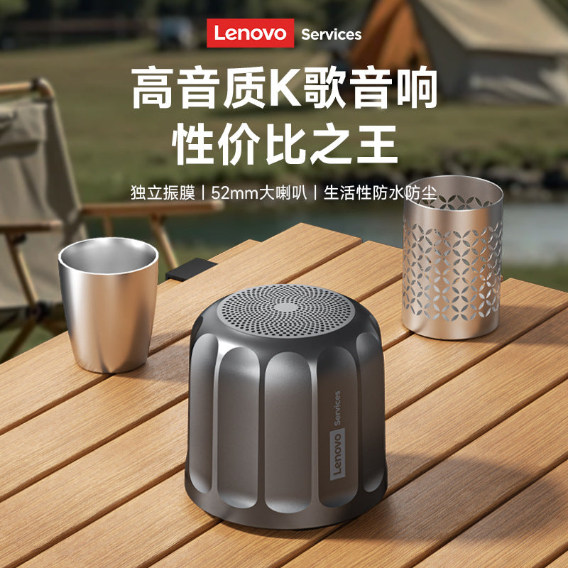 Lenovo hd107 wireless bluetooth speaker tws portable subwoofer outdoor high-quality large volume mini speaker