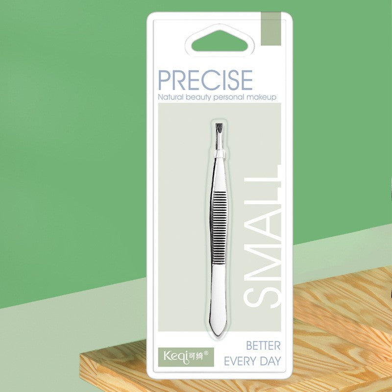 Keqi eyebrow scissors, nose hair scissors, beauty eyebrow shape, professional small scissors, elbow tip scissors, beauty tools, multi-purpose hot model