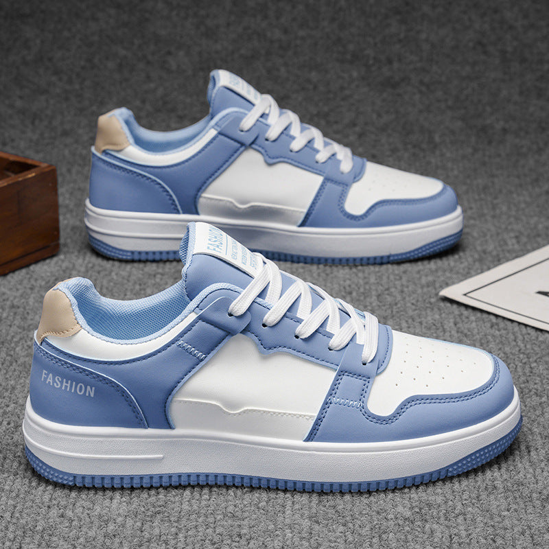 Men's 2026 spring new arrival: campus style student air force white sneakers - trendy, versatile, youth casual athletic shoes