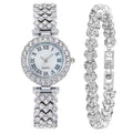 Hot-selling aliexpress fashion diamond-studded women's watch, roman numeral quartz bracelet watch - wholesale direct from manufacturer