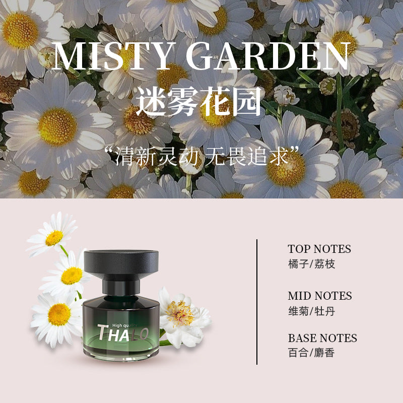 Gardenia car air freshener - premium car perfume, interior decoration, odor eliminator, long-lasting light fragrance