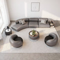 Modern new arrival modular sofa small apartment for home hotel popularcasual cream style curved accessible luxury negotiation sofa