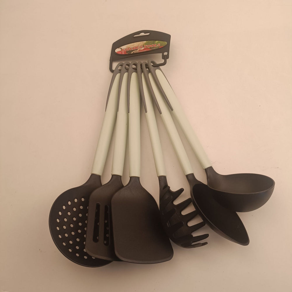nylon spatula six-piece set of spoons kitchen multi-functional cooking high temperature resistant kitchenware set manufacturer wholesale