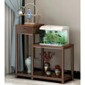 Coffee table solid wood side table corner table chinoiserie solid wood tea table antique small tea tableaccessible luxury bogu rack ornaments rack entrance cabinet