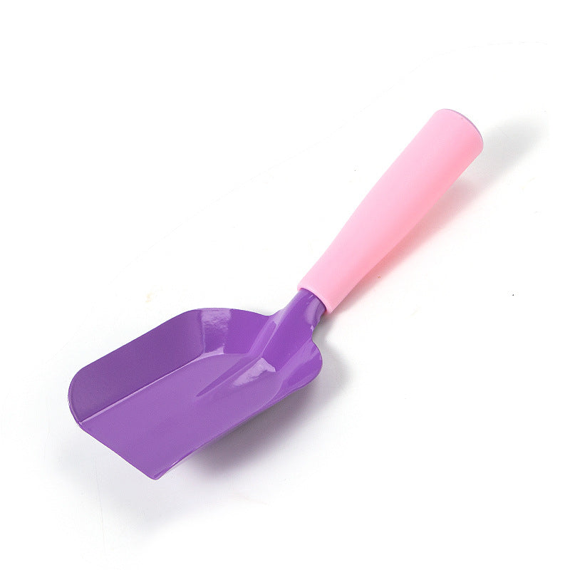 Children's gardening tools beach sand digging small shovel spade potted plant planting garden iron pull outdoor push snow shovel plastic