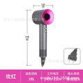 High-speed hair dryer for home use - negative ion, quick-drying, powerful airflow, bladeless design, gentle on hair, quiet operation, multiple plug options, bladeless