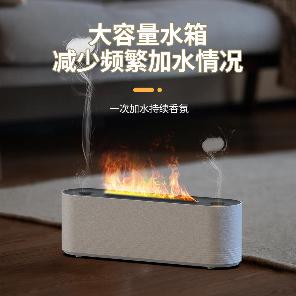 Smoke ring flame aromatherapy machine fragrance machine for home bedroom desktop diffuser large fog volume humidifier scandinavian style