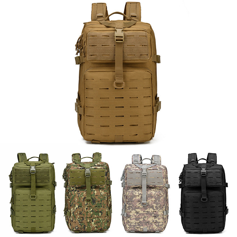 Cross-border outdoor mountaineering hiking backpack outdoor large-capacity sports bag waterproof and wear-resistant camping tactical backpack