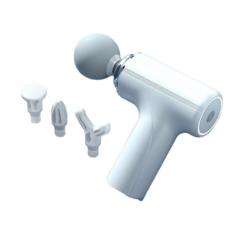 Fascia gun massager lcd screen handheld massage gun muscle relaxation massager impact fascia gun cross-border wholesale