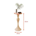 European style iron side table small apartment for home living room sofa side small waist french coffee table bedroom bedside small round table