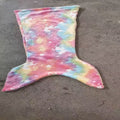 new arrival mermaid starry sky luminous kids sleeping bag flannel luminous blanket heattechfall and winter lazy blanket